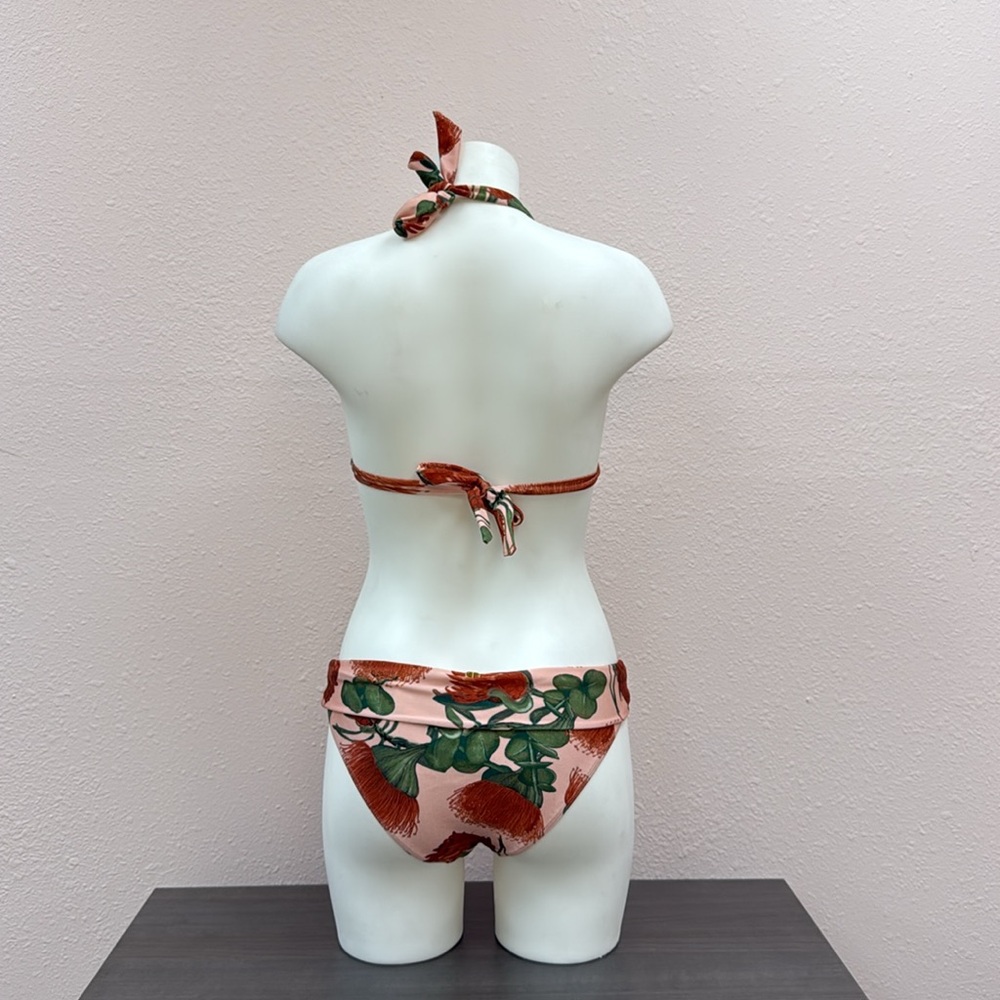 ADRIANA DEGREAS - Floral Halter Bikini Set - Picture 5 of 8